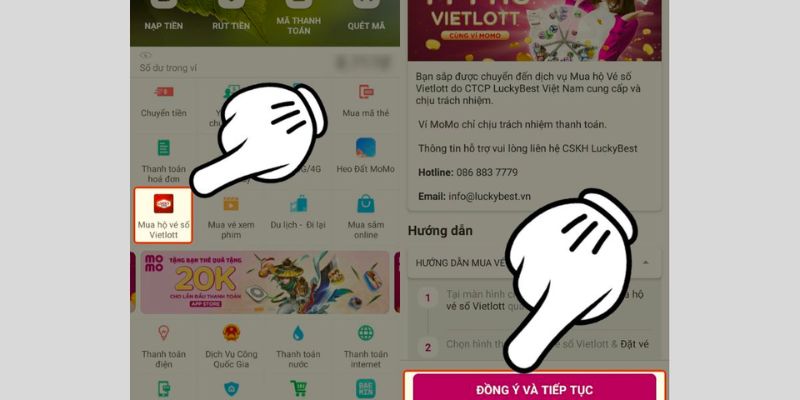 Đánh giá độ an toàn khi mua vé Vietlott online qua Momo