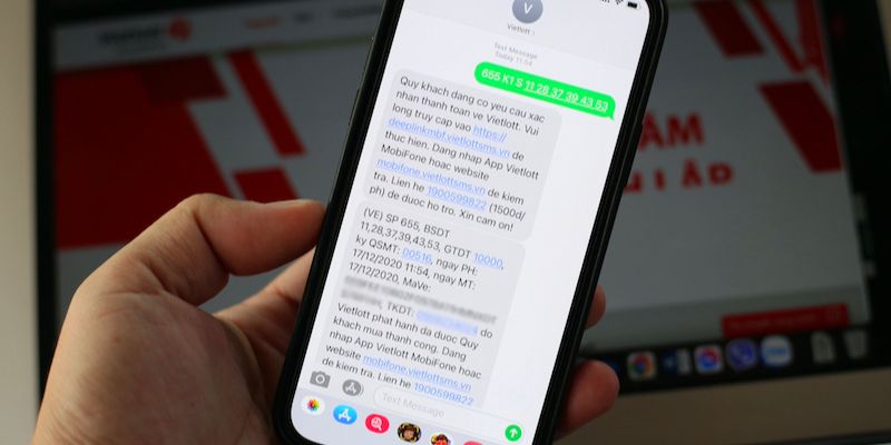 Hướng dẫn cặn kẽ Cách mua Vietlott qua SMS Vinaphone